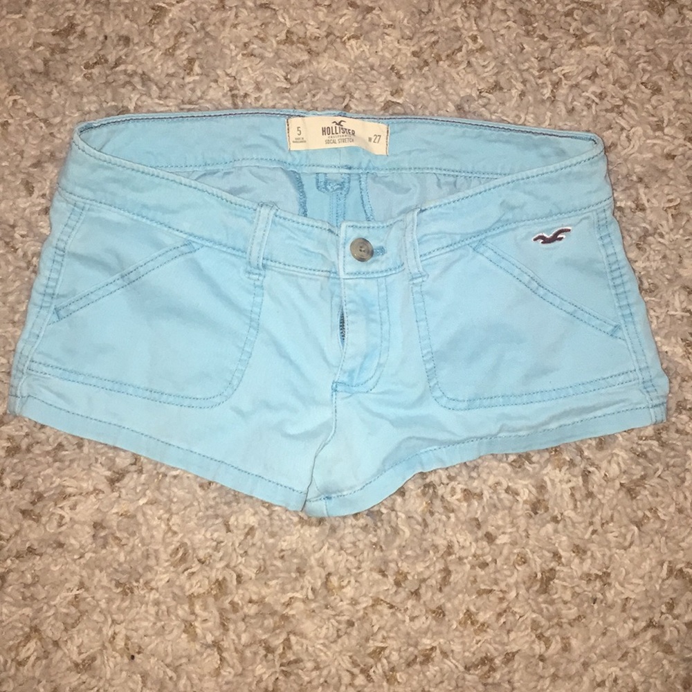 Blue Hollister shorts